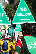 Australia, New South Wales, sydney, rally, rallies, protest, protests, signs, sign, electricity, darling harbour, protester, protesters, demonstration, demonstrations.