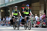 Australia, New South Wales, sydney, ambulance, ambulances, st johns ambulance, crowd, transport, crowds, festival, festivals, bicycle, bicycles, bicycles, cycle, cycles, cycling, helmet, helmets, emergency, emergency service, emergency services.