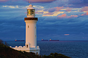 Lighthouse, lighthouses, norah head, norah head lighthouse, nsw, new South Wales, australia, central coast, nsw central coast, new South Wales central coast, cloud, clouds, DFF, DFFGEN, ship, ships, shipping, tanker, tankers, transport, water, coast, coasts, coastal, coastline, coastlines, NP80,