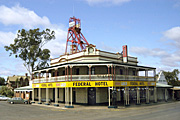 Australia, wa, western australia, architecture, kalgoorlie, hotel, hotels, pub, pubs, federal, federal Hotel.