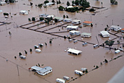 Australia, New South Wales, disaster, disasters, flood, floods, flooding, flooded, river, rivers, namoi, namoi river, wee waa, house, houses, housing, aerial, aerials.