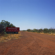 Australia, nt, northern territory, tablelands highway, highway, highways, road, roads, unsealed, unsealed road, unsealed roads, sign, signs.