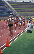 Australia, New South Wales, sydney, Sport pictures, Sports, track, track and field, run, runs, running, race, races, racing, runner, runners, athlete, athletes, athletics, teenager, teenagers, girl, girls, female, females, teenage girl, teenage girls, track, tracks, adolescent, adolescents.