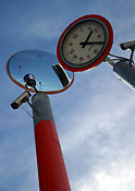 Australia, wa, western australia, perth, subiaco, clock, clocks, art, mirror, mirrors.