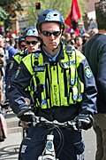 Australia, New South Wales, police, police force, emergency service, emergency services, emergency service, emergency services, law, law enforcer, law enforcement, law and order, sydney, helmet, helmets, people, apec, apec demonstration, demonstrator, demonstrators, demonstration, demonstrations, protest, protests, asia pacific economic cooperation.