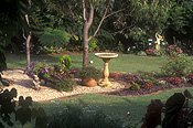 Garden, gardens, lawn, lawns.