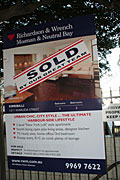Australia, New South Wales, sydney, architecture, house, houses, housing, flat, flats, apartment, apartments, condo, condos, condominium, condominiums, sign, signs, sold, sold sign, sold signs, fence, fences.