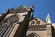 Australia, New South Wales, sydney, cathedral, saint marys, st marys, saint marys cathedral, st marys cathedral, cathedrals, religion, religious, religious building, religious buildings, architecture.