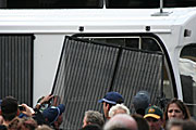 Australia, New South Wales, police, police force, emergency service, bus, buses, emergency services, law, law enforcer, law enforcement, law and order, transport, sydney, people, apec, apec demonstration, demonstrator, demonstrators, demonstration, demonstrations, protest, protests, asia pacific economic cooperation.