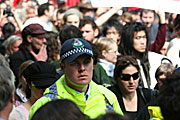 Australia, New South Wales, police, police force, emergency service, emergency services, law, law enforcer, law enforcement, law and order, sydney, people, apec, apec demonstration, demonstrator, demonstrators, demonstration, demonstrations, protest, protests, asia pacific economic cooperation.