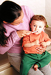 People, family, families, mother, mothers, mother and child, mother and children, mother and baby, baby, babies, infant, infants, infancy, people, child, children, toddler, toddlers, teeth, clean teeth, cleans teeth, cleaning teeth, teeth, dental, dental hygiene, dental care, brush, brushes, brushing teeth, toothbrush, toothbrushes, tooth brush, tooth brushes, brushing teeth, child brushing teeth, children brushing teeth, people, child, children, AM04,
