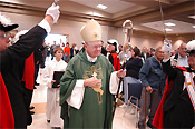 Religion, religions, religious, religious building, religious buildings, catholic, catholics, catholic religion, roman catholic, roman catholics, roman catholic church, roman catholicism, christianity, christian, christians, faith, spirituality, worship, worships, worshipping, people, man, men, male, males, archbishop, archbishops, pastor, pastors, rite of blessing, catholic church, catholic churches, interior, interiors, parish, parishes, mass of ordination, ordination, ordinate, ordinates, consecrate, consecrates, consecrating, knight, knights, guard, guards, columbus honour guard, columbus honour guards, hat, hats, uniform, uniforms, knights of columbus, knights of columbus honour guard, knights of columbus honour guards, honour guard, honour guards, parishioner, parishioners, MM49,