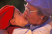 People, child, Children, girl, girls, female, females, girl, girls, granddaughter, granddaughters, grandparent, grandparents, grandmother, grandmothers, family, families, old people, elderly people, elderly person, elderly persons, old woman, old women, elderly woman, elderly women, hat, hats, beret, berets, glasses, pair of glasses, spectacles, hug, hugs, hugging, embrace, embraces, embracing, cuddle, cuddles, cuddling, kiss, kisses, kissing, old, elderly, aged.