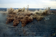 Australia, WA, Western Australia, mine, mines, mining, goldfields, gold mine, gold mines, gold mining, Kalgoorlie, Boulder, open cut, open cut mine, open cut mines, open cut mining, superpit, superpits, super pit, super pits, blast, blasts, blasting.