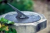 Garden, gardens, Sundial, sundials, clock, clocks, early clock, early clocks, early time piece, early time pieces, time, timekeeping, time keeping.
.