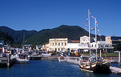 Pacific islands, new zealand, south island, picton, picton harbour, harbour, harbours, boat, boats, boating.