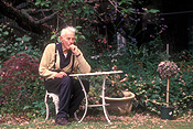 People, man, men, male, males, old man, old men, old people, elderly, elderly people, elderly man, elderly men, old, elderly, aged, table, tables, outdoors, furniture, garden furniture, outdoor furniture.