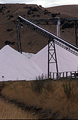 Industry, industrial, mine, mines, mining, salt mine, salt mines, salt, salt mining, grassmere, dominion, NZ, New Zealand, salt pile, salt piles, pile, piles.