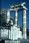 Greece, Europe, Southern Aegean, Southern Aegean region, delphi, Architecture, Greek Architecture, Greek, Ancient Greece, Greek ruins, ruin, ruins, historical site, historical sites, temple, temples, tholos temple, archaelogy, archaelogical, archaeological site, archaeological sites.