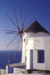 Greece, Europe, Southern Aegean, Southern Aegean region, windmill, windmills, santorini, sky, skies, blue sky, blue skies, Greece, Europe, Southern Aegean, Southern Aegean region, santorini, Aegean, Aegean sea, cycladic, cycladic island, cyclades Islands, stroggili.