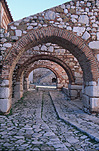 Greece, Europe, Southern Aegean, Southern Aegean region, Greek architecture, monstery, monasteries, byzantine, byzantine architecture, architecture, hosios loukas, hosios loukas monastery, holy luke, blessed luke, arch, arches, archway, archways.