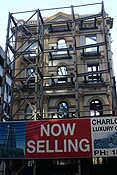 Australia, qld, queensland, brisbane, architecture, sign, signs, scaffold, scaffolds, scaffolding, for sale, for sale sign, for sale signs, real estate, real estate agent, real estate agents, advertising.