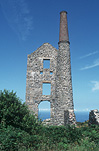 Europe, Western Europe, Britain, British Isles, England, United Kingdom, Great Britain, Bosigran, mine, mines, carn galver mine, penwith, penwith district, cornwall, engine house, engine houses, sky, skies, blue sky, blue skies, AM04,