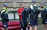 Australia, New South Wales, sydney, people, man, men, male, males, police, police force, emergency service, emergency services, emergency service, emergency services, law, law enforcer, law enforcement, law and order, policeman, policemen, uniform, uniforms.
