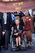 Australia, Anzac, Anzacs, Anzac Day, Anzac Days, parade, parades, Anzac Day parade, Anzac Day parades, digger, diggers, Australian digger, Australian diggers, Anzac Day 2003, old woman, old women, elderly woman, elderly women, elderly people, elderly person, elderly person, old people, medal, medals, wheelchair, wheelchairs, old, elderly, aged, people.