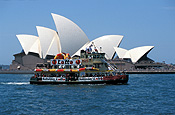 Australia, New South Wales, Opera House, Sydney Opera House, Architecture, Joern Utzon, Sydney, ferry, ferries, harbour, harbours, sign, signs, lotto, gambling.