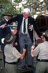 Australia, Anzac, Anzacs, Anzac Day, Anzac Days, parade, parades, Anzac Day parade, Anzac Day parades, digger, diggers, Australian digger, Australian diggers, Anzac Day 2003, old man, old men, elderly man, elderly men, elderly people, elderly person, elderly person, old people, people, old, aged, elderly, outdoors.