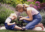 Mother, mothers, parent, parents, parenting, parenthood, people, child, children, girl, girls, female, females, girl, girls, toddler, toddlers, mother and child, mother and children, mother with child, mothers with children, garden, gardens, gardener, gardeners, gardening, outdoors, pot, pots, outdoor pot, outdoor pots, garden pot, garden pots, AM04,