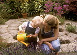 Mother, Mothers, Women, people, woman, Female, Females, people, child, children, mother and child, mother and children, mother with child, mother with childrens, mothers with children, garden, gardens, gardening, people gardening, children gardening, AM04,