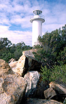 Australia, Tasmania, Tassie, Tas, Bicheno, coast, coasts, coastline, coastlines, coastal, lighthouse, lighthouses, lightstation, lightstations, Tourville, Cape Tourville, Cape Tourville Lighthouse, Freycinet, Freycinet Peninsula, freycinet np, freycinet national park, national park, national parks, rock, rocks, rock formation, rock formations, cloud, clouds.