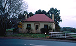 Australia, tas, tassie, tasmania, campbell town, architecture, hospital, hospitals, cottage, cottages, fence, fences, chimney, chimneys, road, roads, sealed road, sealed roads.
