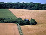 Europe, Western Europe, UK, Britain, British Isles, England, United Kingdom, Great Britain, Farming, Farmland, farm, farms, housing, Agriculture, Rural, Rural Scene, Rural Scenes, cottage, cottages, house, houses, housing, farm, farms, field, fields, paddock, paddocks, summer, summertime, summer time, barley, barley crop, barley crops, seasons, four seasons, different seasons, changing seasons, seasonal changes.
