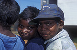 Australia, Anmatyerr, anmatyerr country, community, communities, australian, australian people, child, Children, boy, boys, male, males, aborigine, aborigines, aboriginal, aboriginals, aboriginal people, aboriginal child, aboriginal children, aborigine people, aborigine child, aborigine children, indigenous, indigenous people, Yuwelamu, Mount Allan, Northern Territory, NT, hat, hats, baseball hat, baseball hats, friend, friends.
