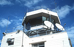 Aviation, transport, transportation, vehicle, vehicles, Plane, Planes, aircraft, aircrafts, aeroplane, aeroplanes, airport, airports, airport control tower, airport control towers, control tower, control towers, Parafield, Parafield airport, SA, South Australia, Australia, cloud, clouds, sky, skies, blue sky, blue skies.