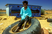 Australia, Anmatyerr, anmatyerr country, community, communities, australian, australian people, people, school, schools, educate, educates, education, Child, Children, boy, boys, male, males, young boy, young boys, male, males, aborigine, aborigines, aboriginal, aboriginals, aboriginal people, aboriginal child, aboriginal children, aborigine people, aborigine child, aborigine children, indigenous, indigenous people, Yuwelamu, Mount Allan, Northern Territory, NT, Australia, tyre, tyres.