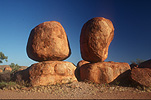 Australia, NT, Northern Territory, wauchope, stuart, stuart highway, outback, australian outback, outback australia, Devils Marble, Devils Marbles, Devils Marbles Conservation Reserve, boulder, boulders, rock, rocks, granite, granite boulder, granite boulders, devil's marbles, geological formation, geological formations, weathering, spheroidal weathering, outback, australian outback, outback australia, sky, skies, blue sky, blue skies.
