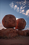 Australia, NT, Northern Territory, wauchope, stuart, stuart highway, outback, australian outback, outback australia, Devils Marble, Devils Marbles, Devils Marbles Conservation Reserve, boulder, boulders, rock, rocks, granite, granite boulder, granite boulders, devil's marbles, geological formation, geological formations, weathering, spheroidal weathering, outback, australian outback, outback australia, cloud, clouds.