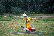 Rescue, rescues, air-rescue, air-rescues, air rescue, air rescues, rescue exercise, rescue exercises, patient, patience, emergency, emergencies, helmet, helmets, rope, ropes, rescue operation, rescue operations, aviation, accident, accidents.