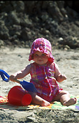 People, baby, babies, hat, hats, beach, beaches, Australia, Sport pictures, Sports, balloon images, hot air balloons