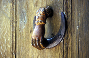 Architecture, house, houses, housing, door, doors, door knocker, door knockers, hand, hands, horseshoe, horseshoes, horse shoe, shoe, shoes, horse, horse shoes, wood, wooden, wooden door, wooden doors, timber, timber door, timber doors, PF48,