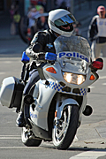 Australia, New South Wales, sydney, people, man, men, male, males, police, police force, emergency service, emergency services, emergency service, emergency services, law, law enforcer, law enforcement, law and order, policeman, policemen, motorbike, motorbikes, transport, transportation, vehicle, vehicles, sign, signs, helmet, helmets, uniform, uniforms.