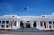 Australia, ACT, Australian Capital Territory, territory, territories, Canberra, great dividing range, cloud, clouds, sky, skies, blue sky, blue skies, parliament house, parliament houses, parliament, government, flag, flags, australian flag, australian flags.