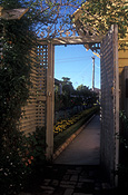 Garden, Gardens, trellis, trellis work, gate, gates, garden gate, garden gates, entrance, entrances, entranceways, IS47,