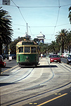 Australia, Victoria, Vic, Melbourne, Saint Kilda, St Kilda, tram, trams, transport, transportation, vehicle, vehicles, DF14,