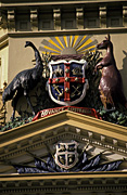 Australia, Australian arms, Coat of arms, kangaroos, emus, crests