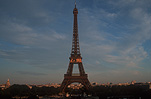 France, Europe, French, Architecture, French architecture, Building, Buildings, Paris, Eiffel, Eiffel Tower, Tower, Towers, Alexandre Eiffel, Alexandre Gustave Eiffel, Alexandre-Gustave Eiffel, Iron, Metal, Metal structure, Metal structures, dusk, FF25,